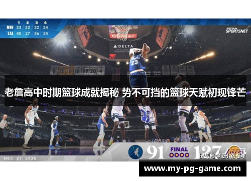 老詹高中时期篮球成就揭秘 势不可挡的篮球天赋初现锋芒